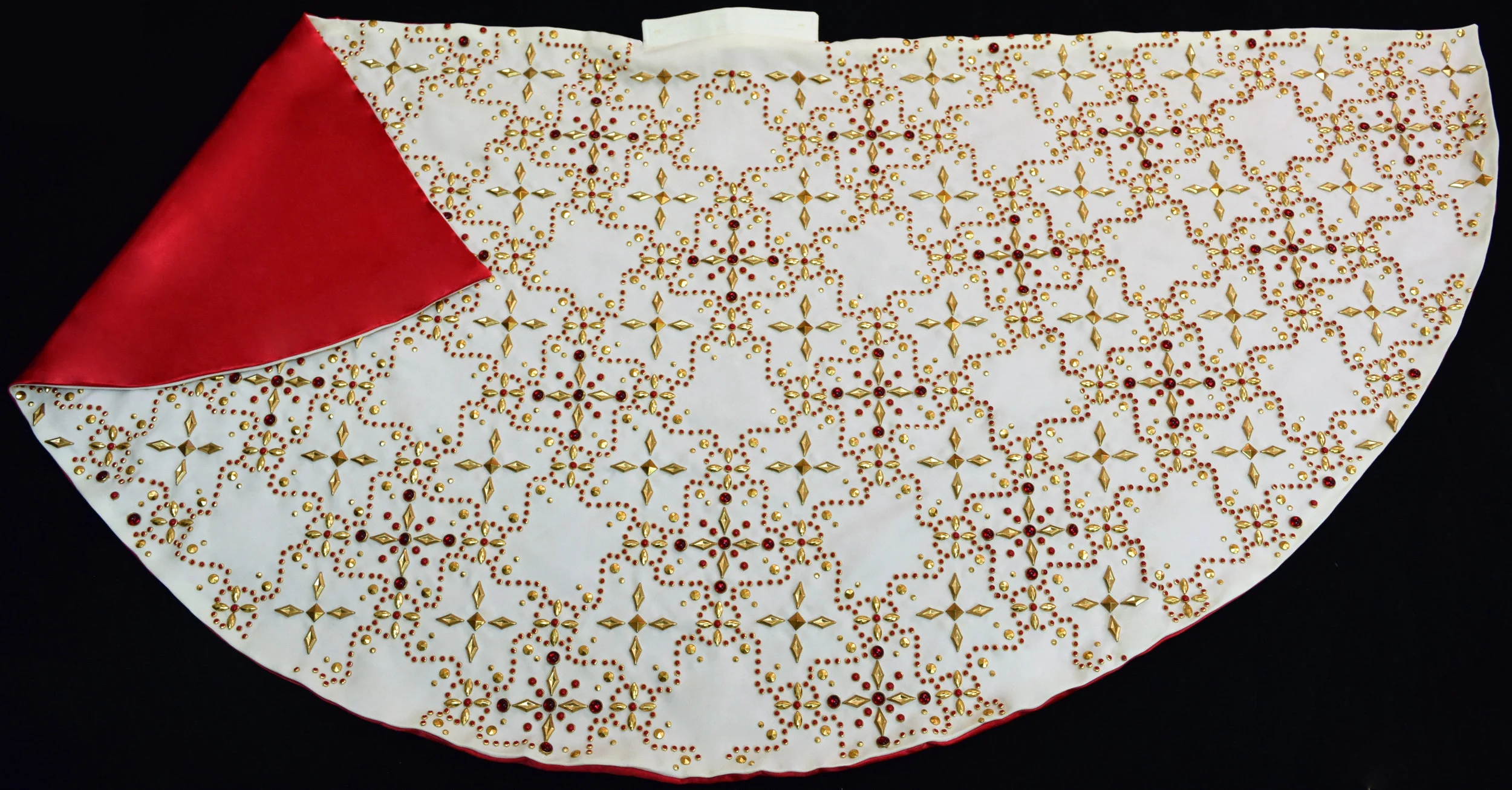 White Conquistador Cape — B&K Enterprises Costume Company